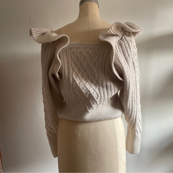 h&m influencer fave flounce sweater - Picture 4 of 6